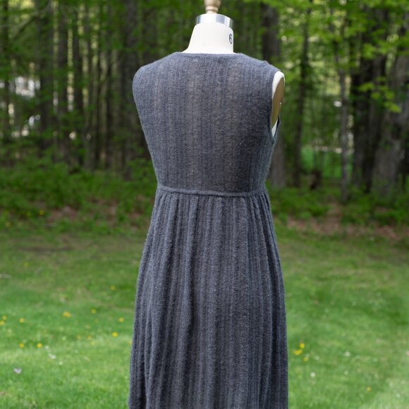 100% Cashmere Dress Gray Jenni Kayne S - Picture 6 of 6
